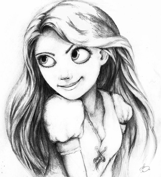 Мультяшные рисунки карандашом