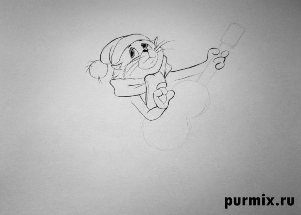 Рисование кота Матроскина