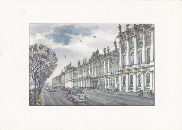 Зимний дворец Санкт-Петербург раскраска