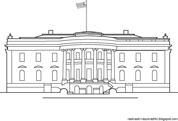 Букингемский дворец рисунок