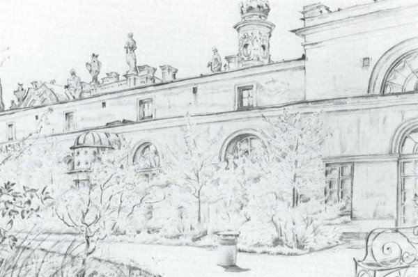 Эрмитаж эскиз