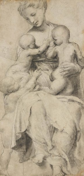 Рафаэль Санти рисунки