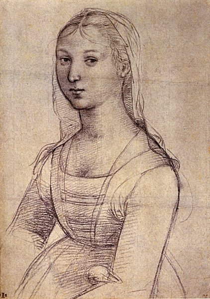 Академический рисунок Леонардо да Винчи