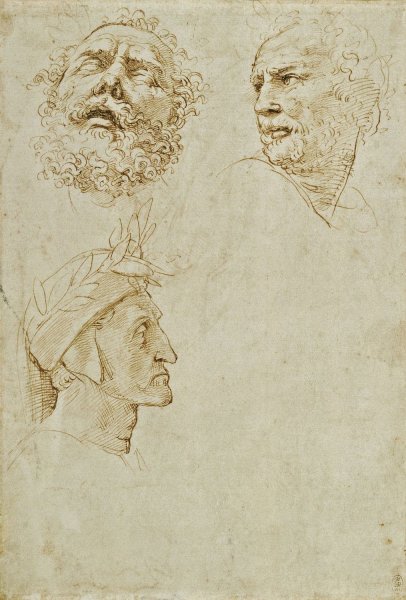 Наброски Рафаэля Санти