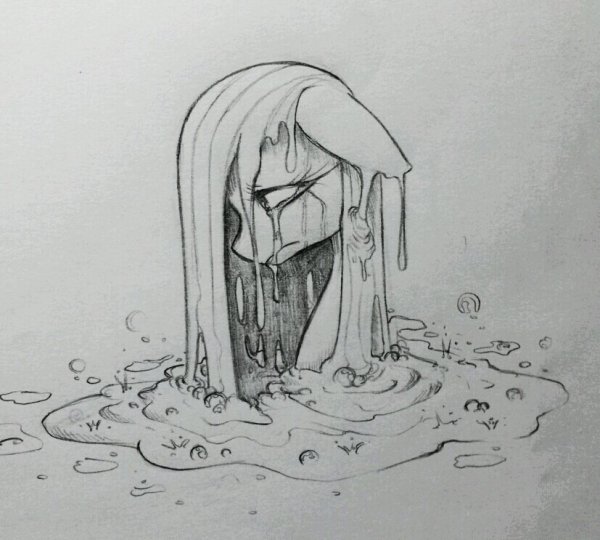 Грустные рисунки