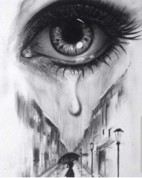 Одиночество карандашом