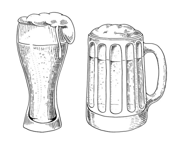 Крафтовое пиво плакат