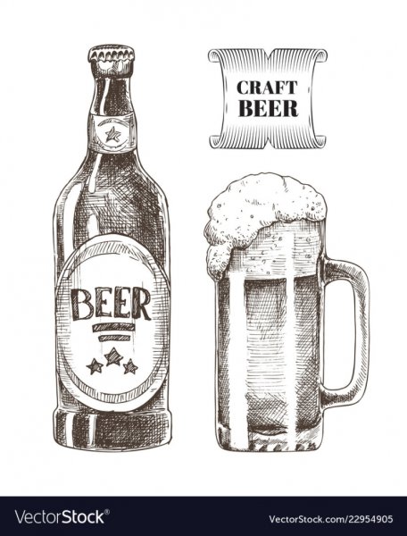 Пиво вектор
