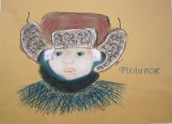 Раскраска Филипок л.н толстой