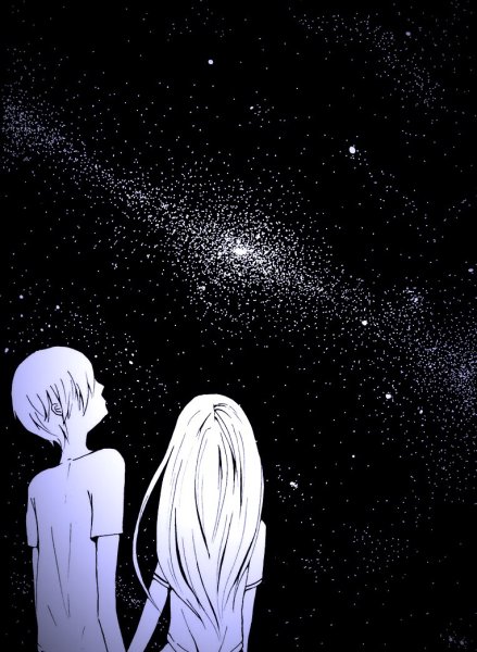 Человек под звездами