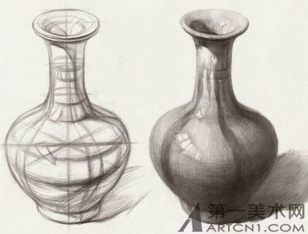 Кувшин карандашом