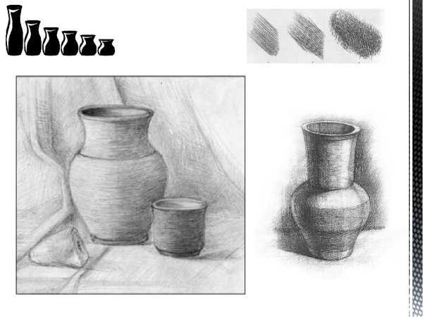 Кувшин рисунок карандашом