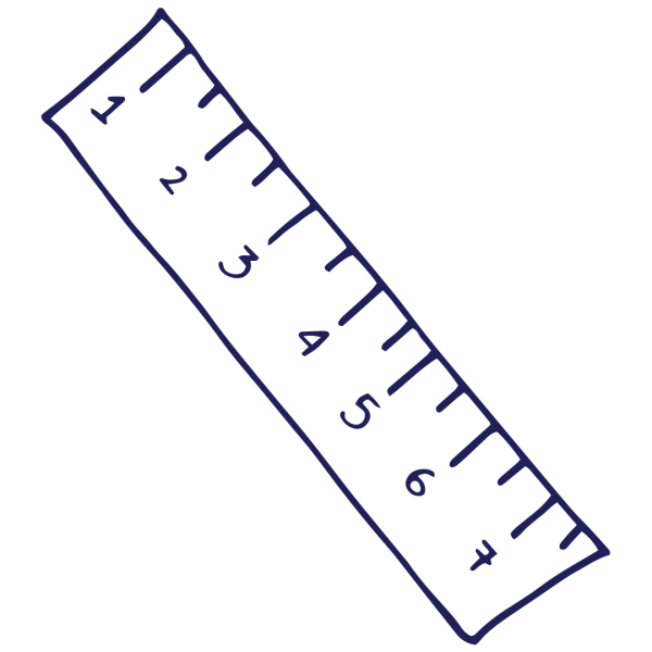 Линейка раскраска