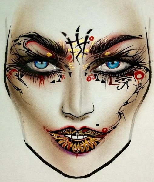 Рисунки на Хэллоуин карандашом страшные