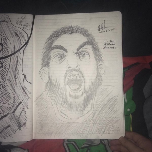 Эскиз макияжа