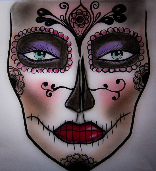 Макияж карандашом