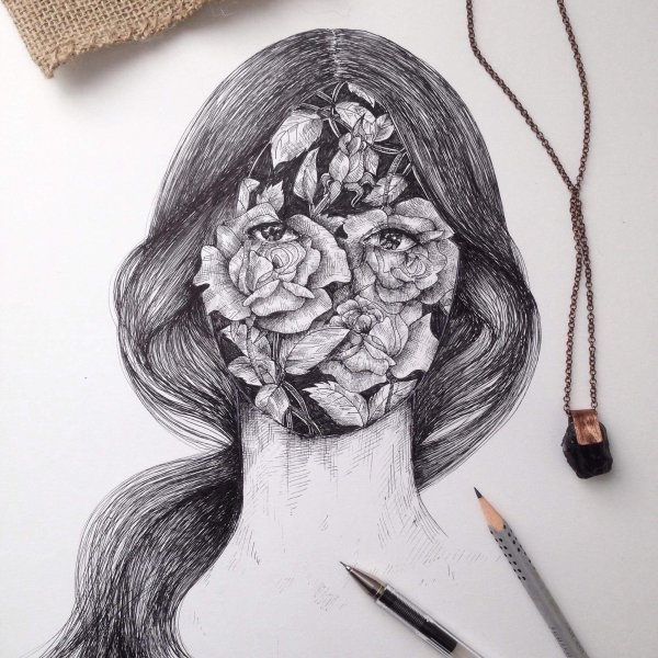 Необычные картины карандашом