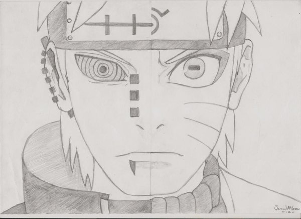 Пейн Яхико рисунок