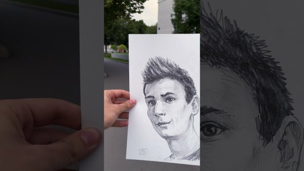 Схема рисования глаза карандашом