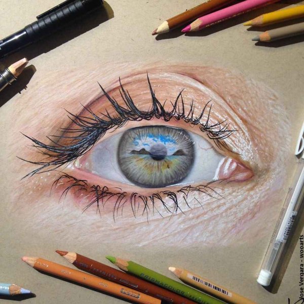 Рисунок портрет Коул Спроус