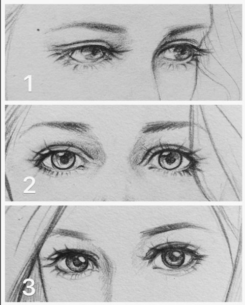 Глаза рисовать