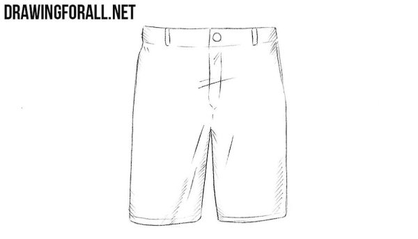 Шорты рисунок