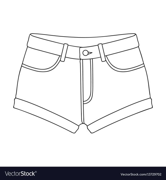 Шорты для срисовки