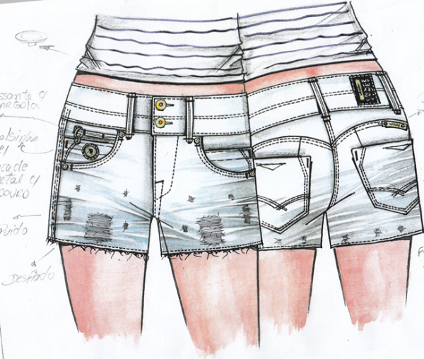 Шорты для рисования