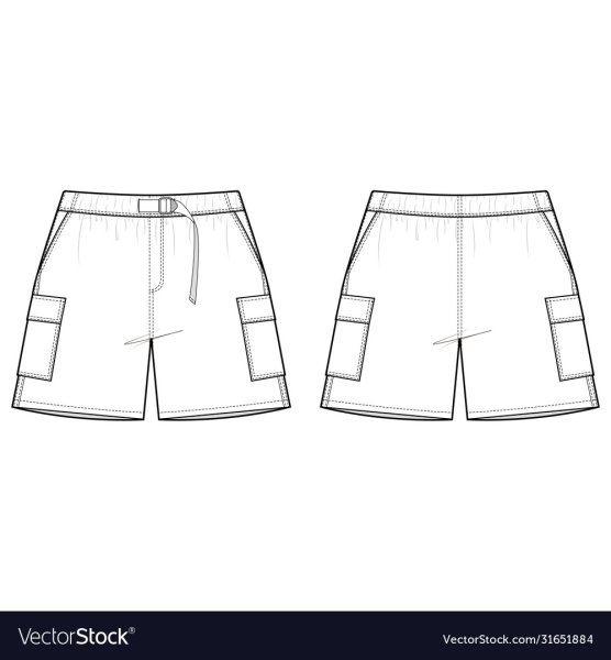 Спортивные шорты рисунок