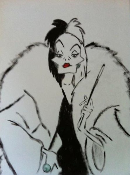 Круэлла карандашом