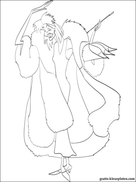 Раскраска Стервелла де Виль