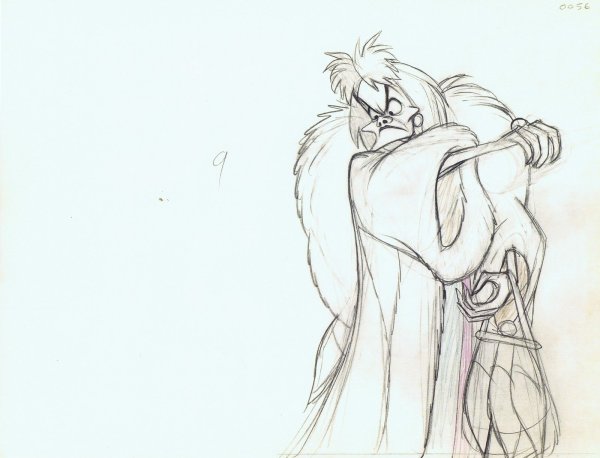 Круэлла де Виль Эмма Стоун арт