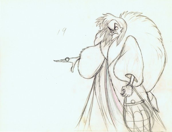 Круэлла Девиль арт