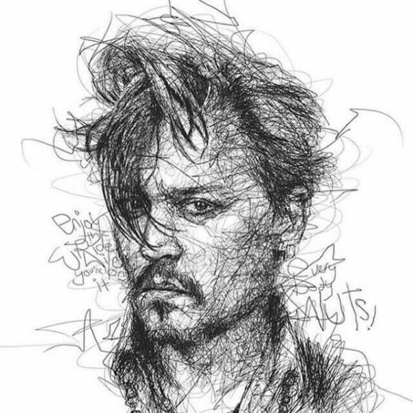 Монохромные портреты Сеульского художника Lee.k