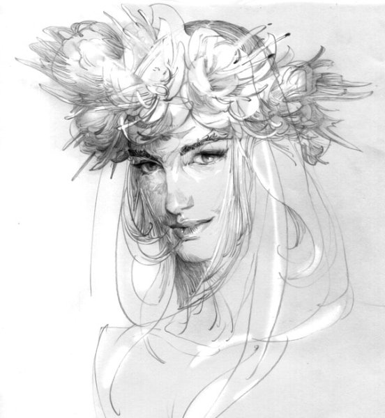 Зарисовки на черной бумаге