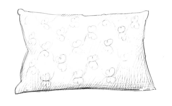 Подушка рисунок
