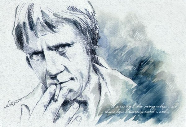 Высоцкий портрет