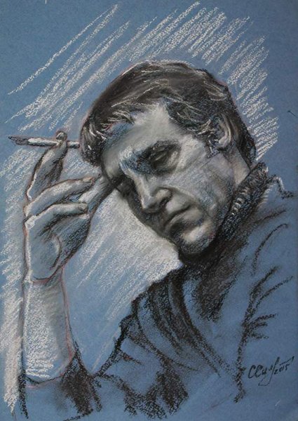 Владимир Высоцкий шарж