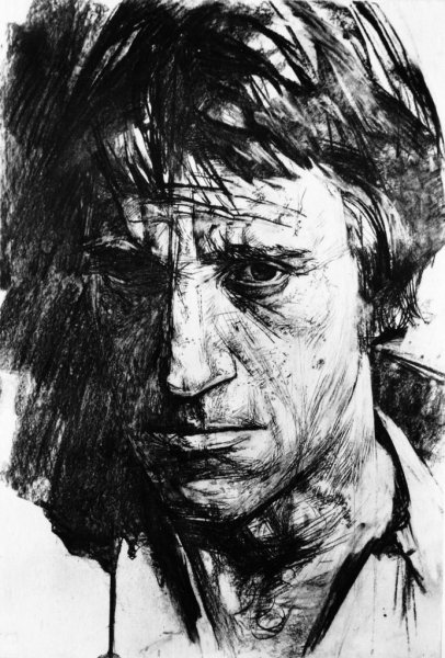 Портрет Высоцкого в роли Жиглова