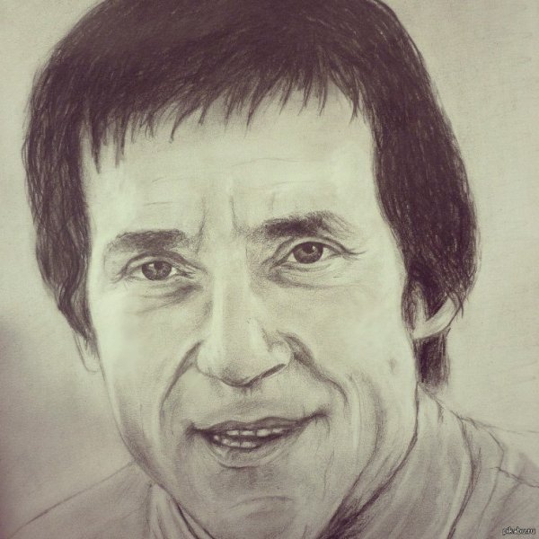 Владимир Высоцкий рисунок портрет