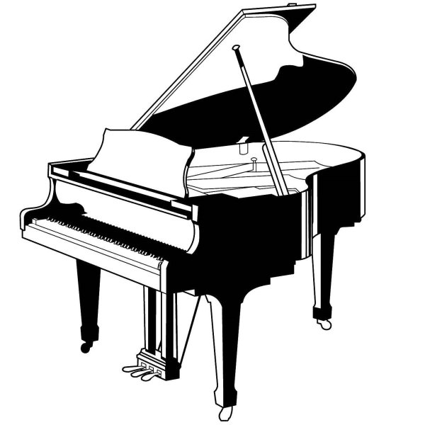 Фортепиано рисунок