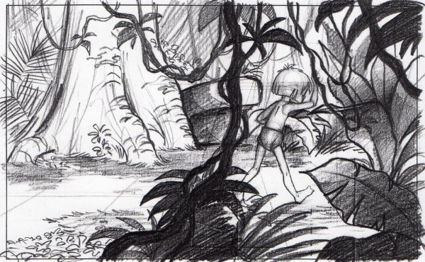 Джунгли скетч