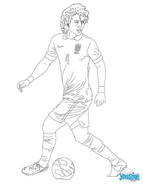 Раскраска футболист Мбаппе