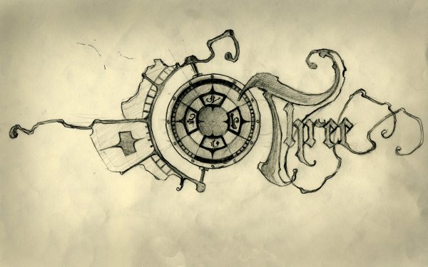 Логотип в стиле стимпанк