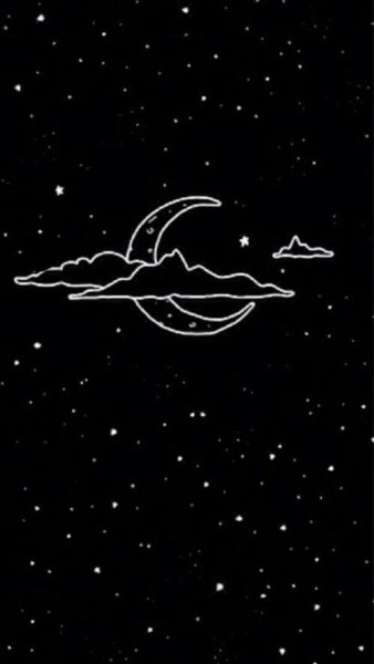 Звездное небо карандашом