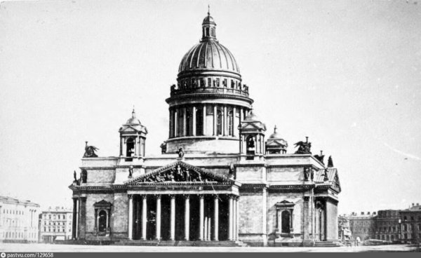 Питер Исаакиевский собор чб