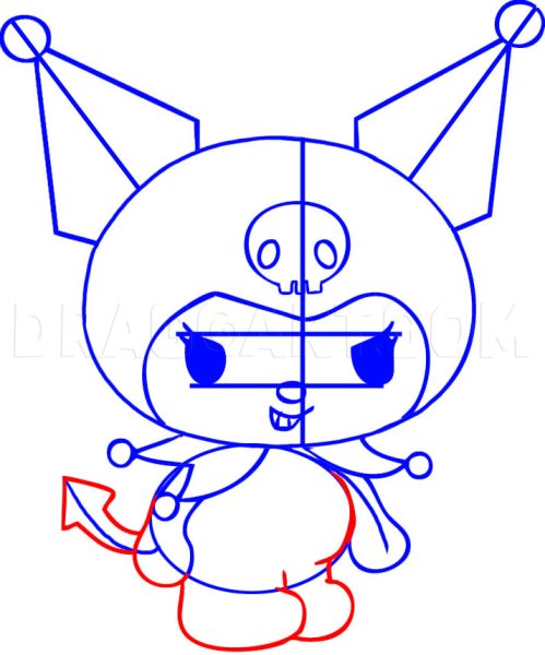 Куроми срисовать