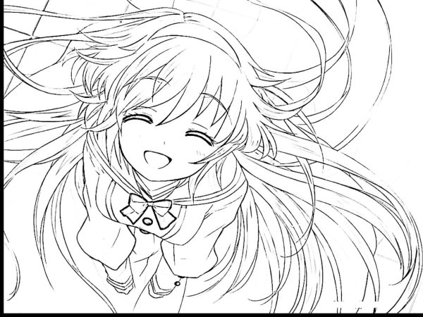 Раскраски аниме