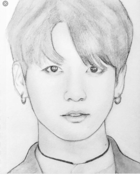 Портрет БТС Jungkook