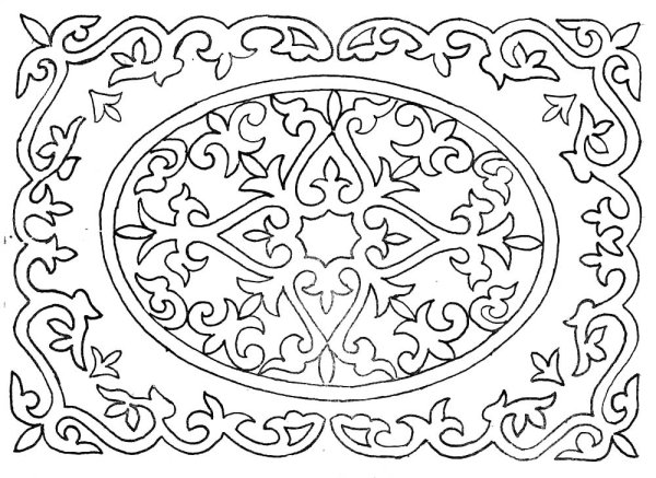 Коврик раскраска для детей